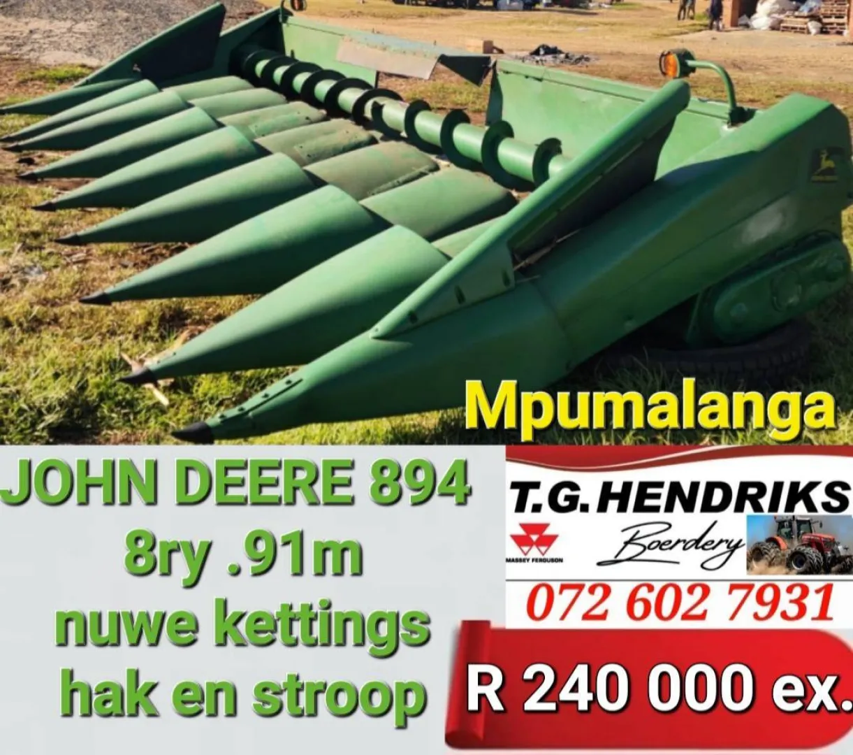 John Deere 894 8ry.91m | T.G. Hendriks
