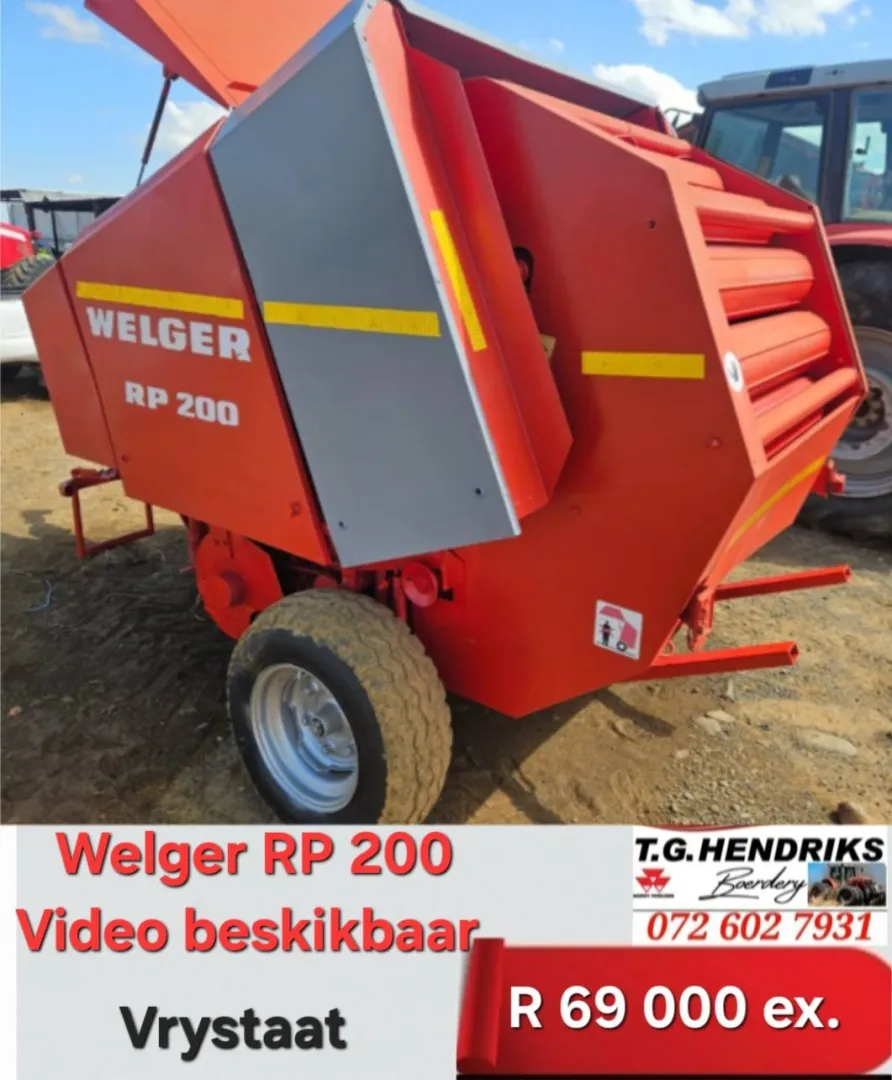 Welger RP 200 | T.G Hendriks