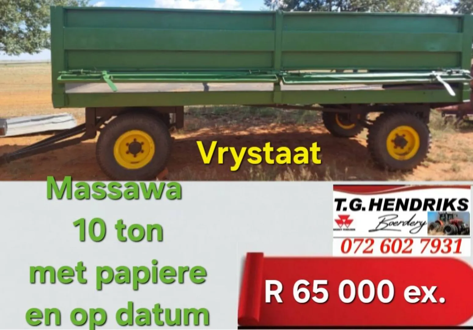 Massawa 10-ton | T.G Hendriks