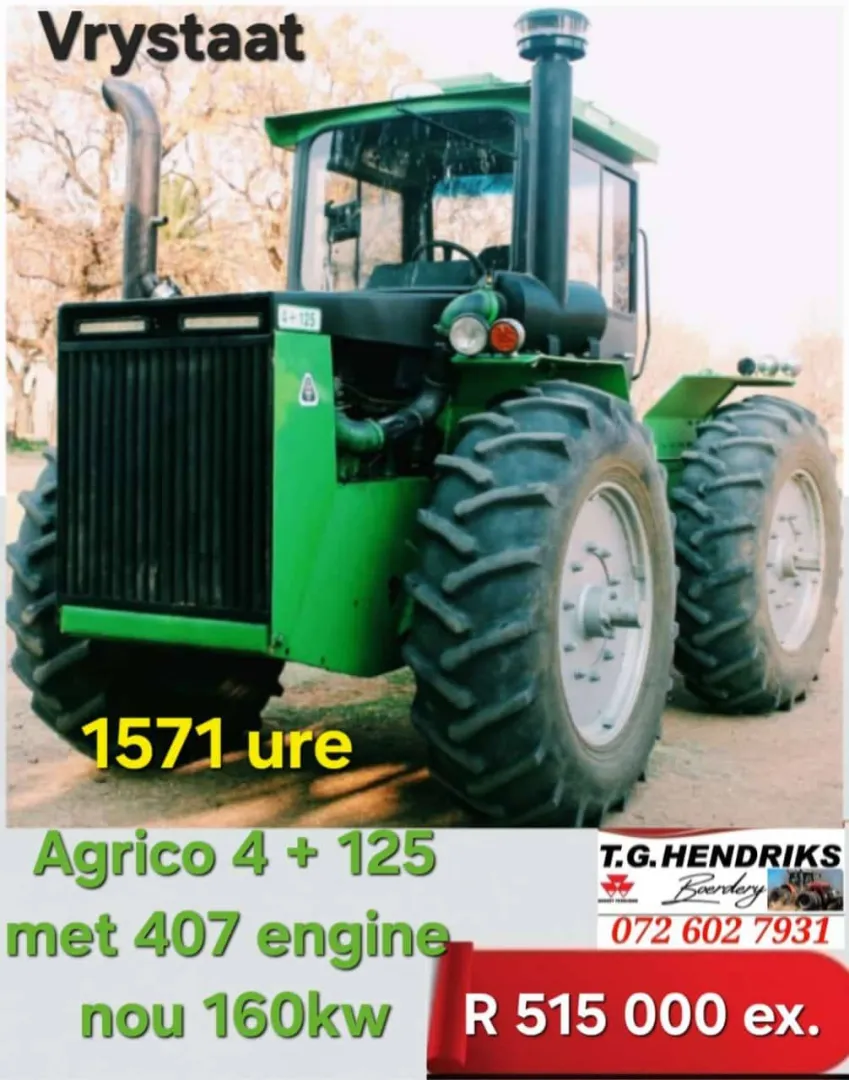 Agroco 4 en 125 met 407 engine | T.G Hendriks