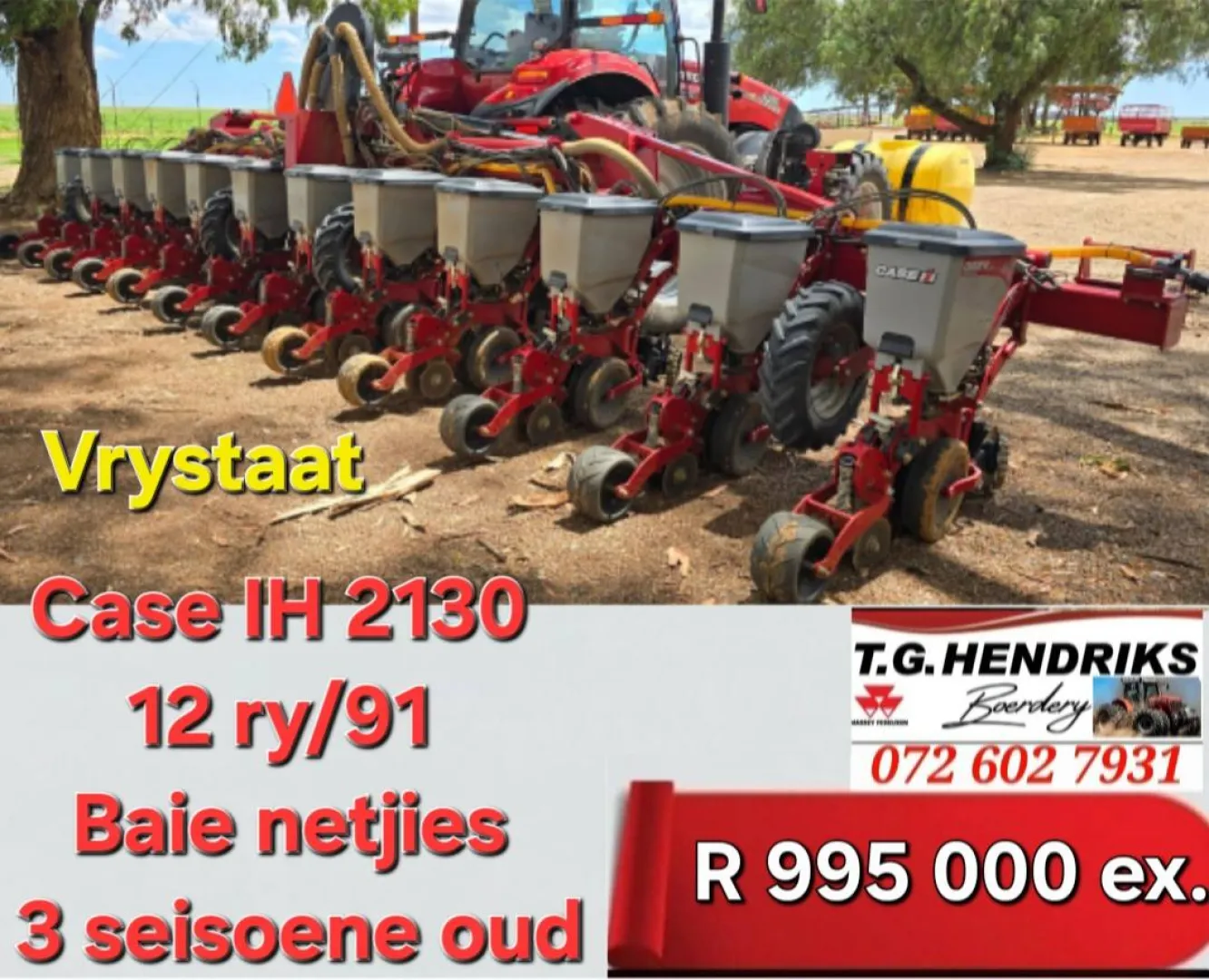 Case IH 2130 12 ry / 91 | T.G Hendriks