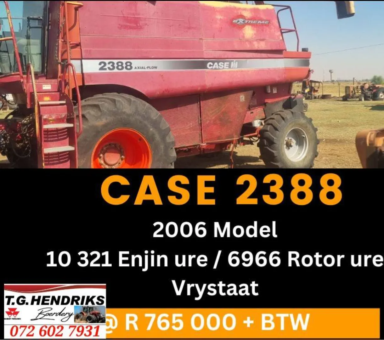 Case 2388 2006 Model | T.G Hendriks