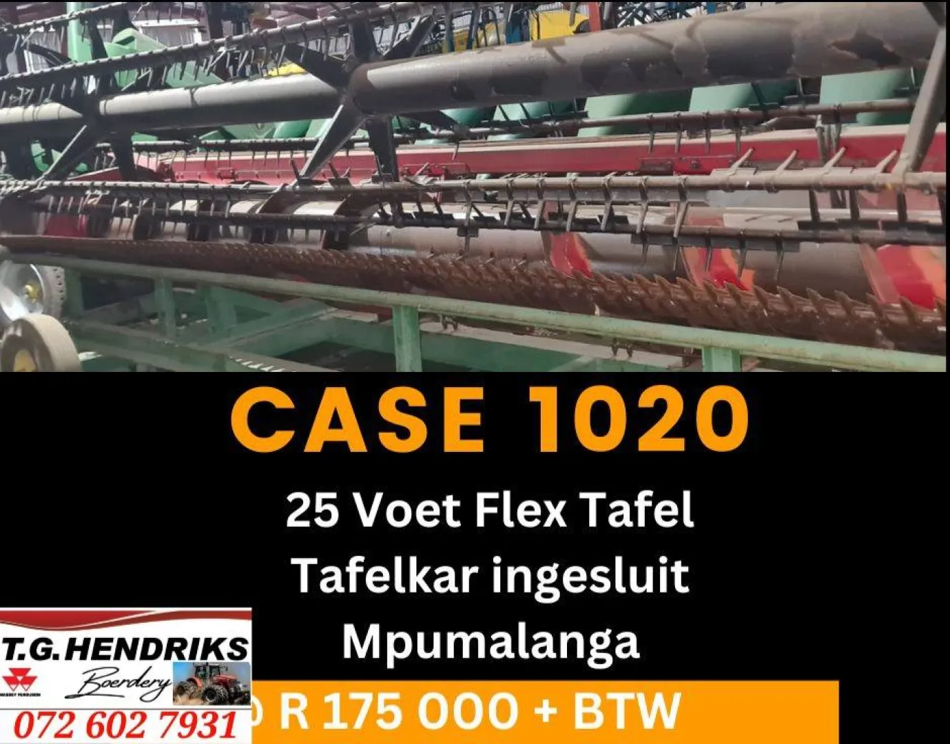 Case 1020 | T.G Hendriks