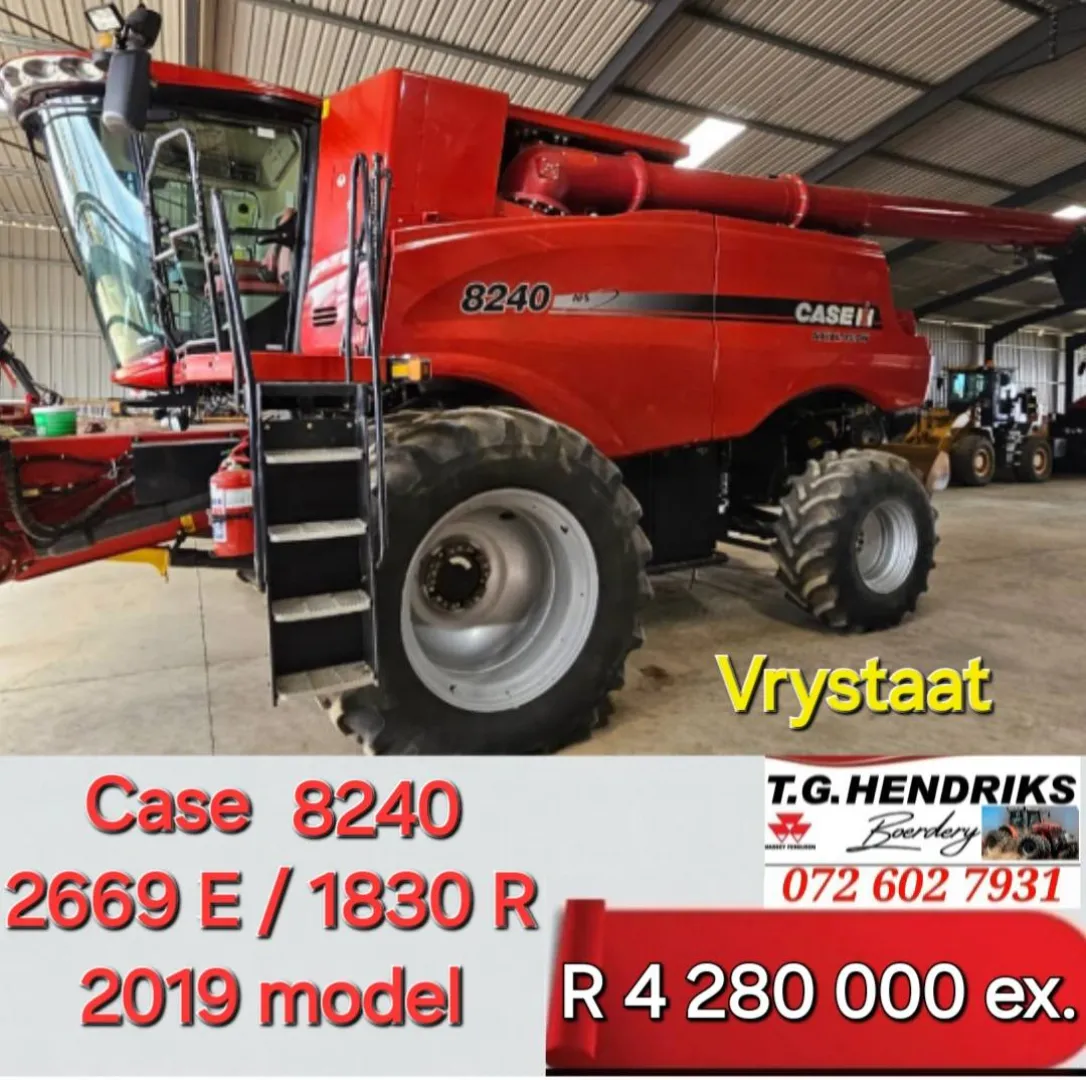 Case 8240 2019 Model | T.G Hendriks