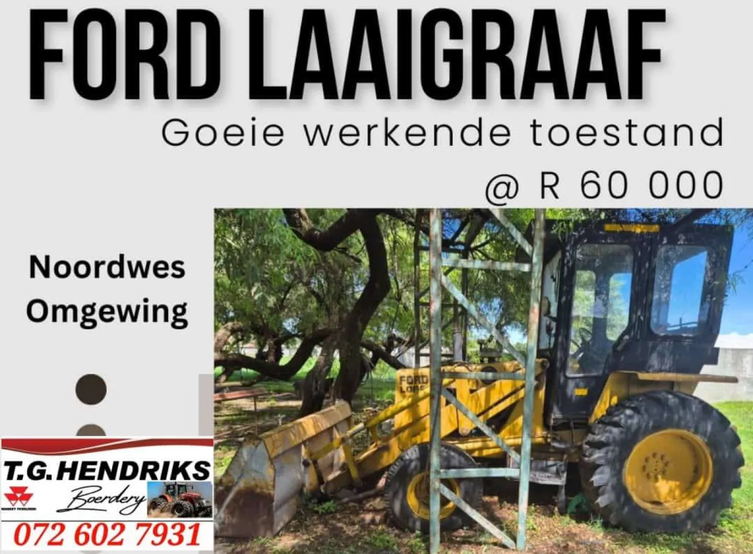 Ford laaigraaf | T.G Hendriks