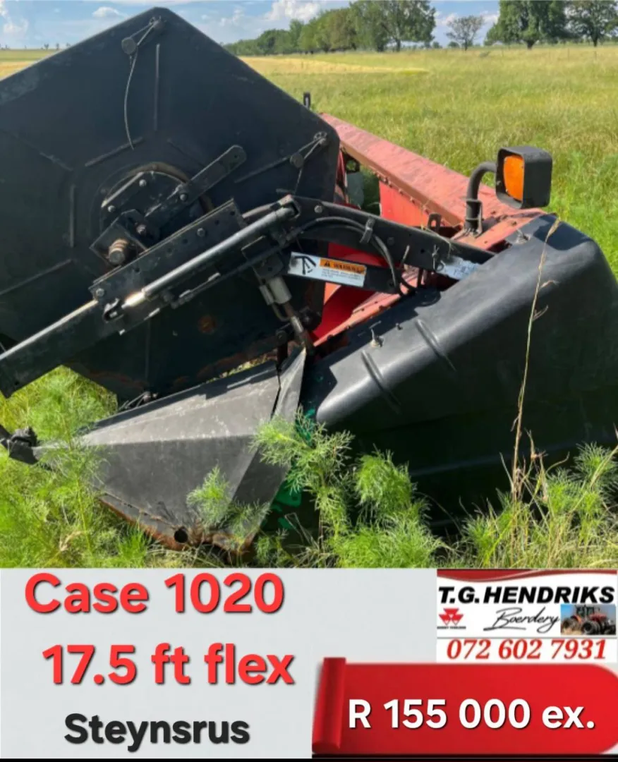 Case 1020 17.5 ft flex | T.G Hendriks