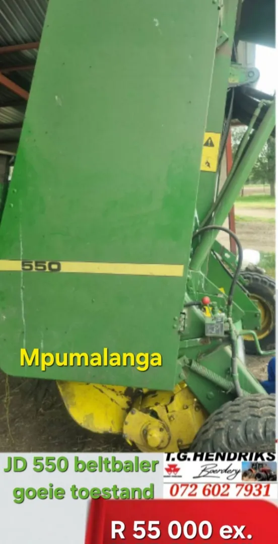 John Deere 550 beltbaler | T.G Hendriks