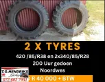 2 x Tyres | T.G Hendriks