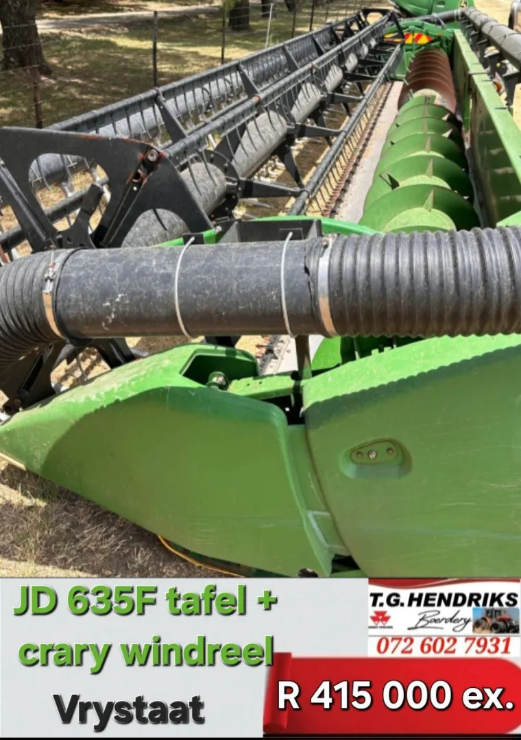 John Deere 635F Tafel | T.G. Hendriks