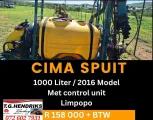Cima spuit 1000 Liter | T.G Hendriks