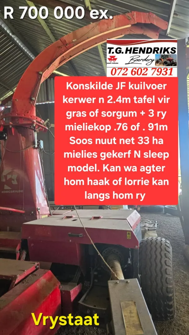 Konskilde JF kuilvoer kerwer | T.G Hendriks