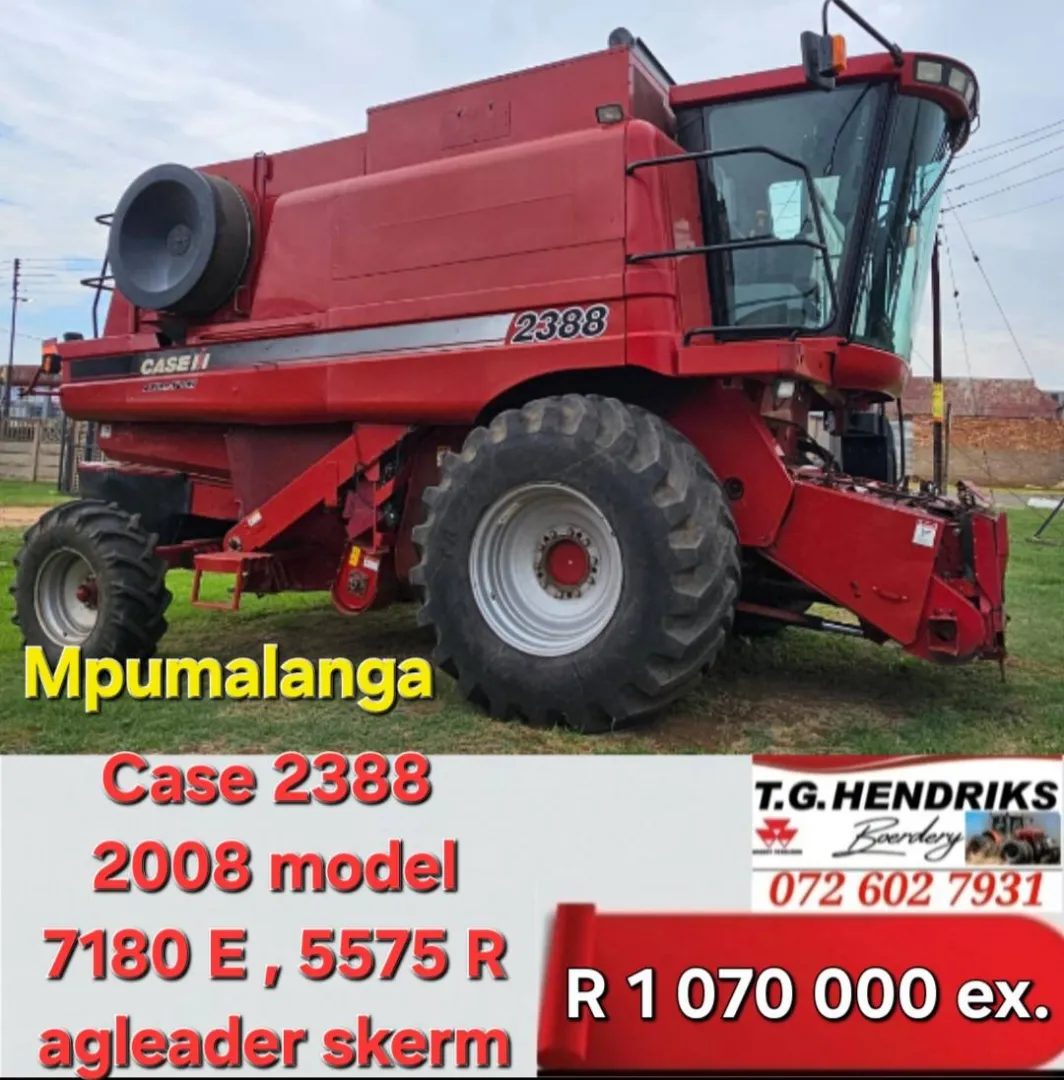2008 Model Case 2388 | T.G Hendriks