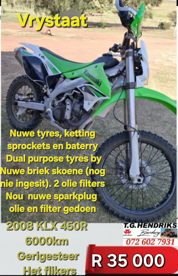 2008 KLX 450R | T.G Hendriks