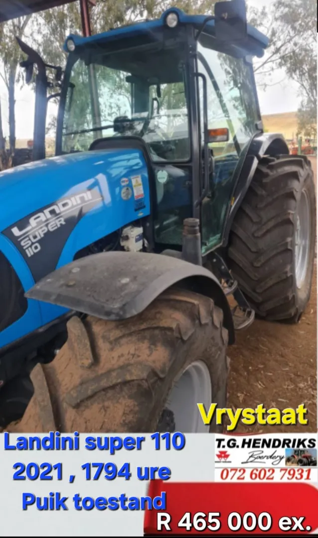 2021 Landini Super 110 | T.G Hendriks