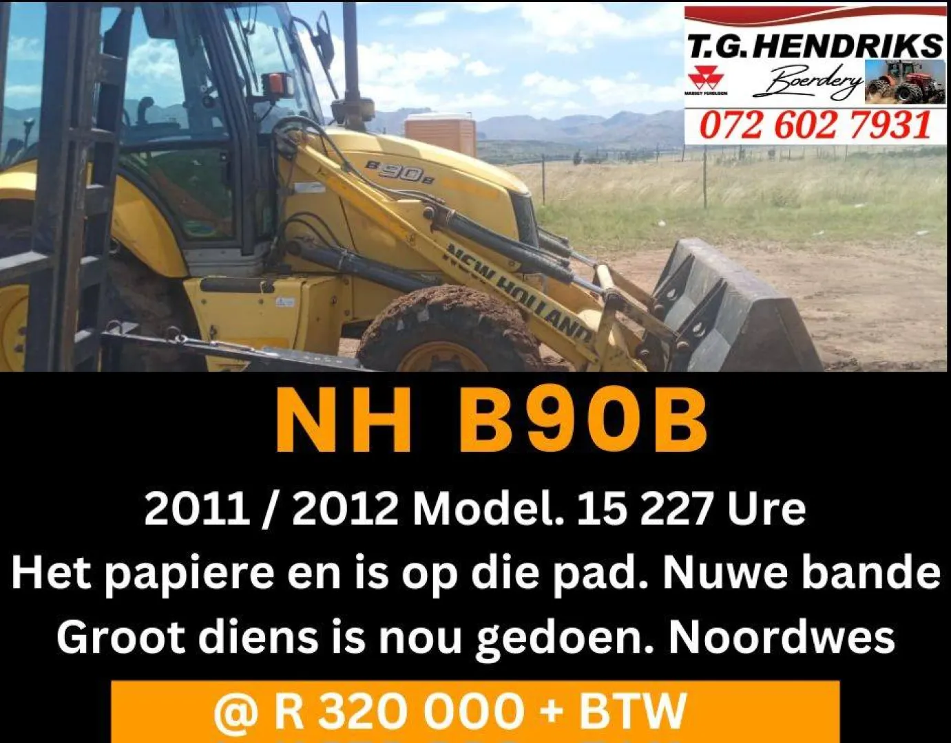 New Holland B90B | T.G Hendriks