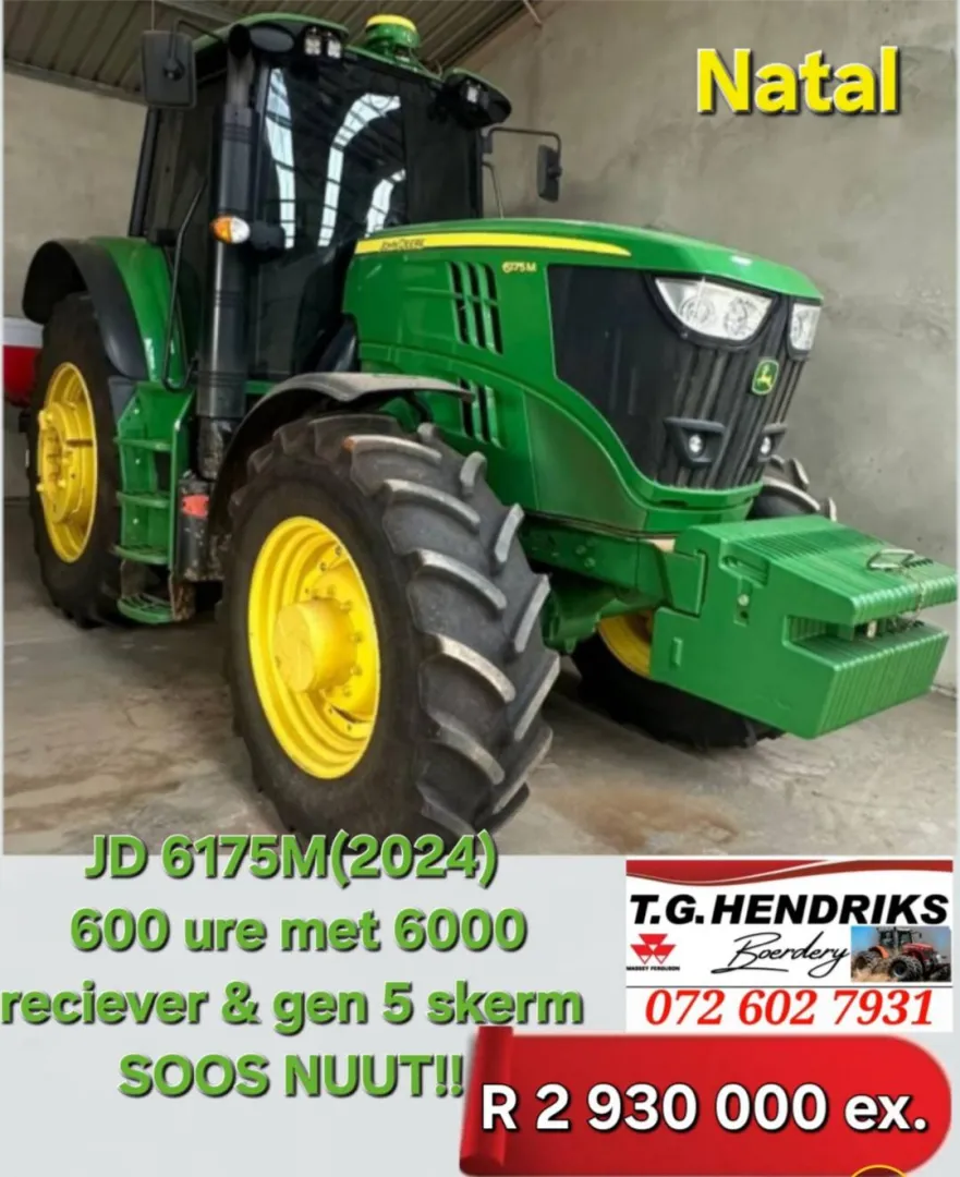 John Deere 6175 | 2024 Model | T.G Hendriks