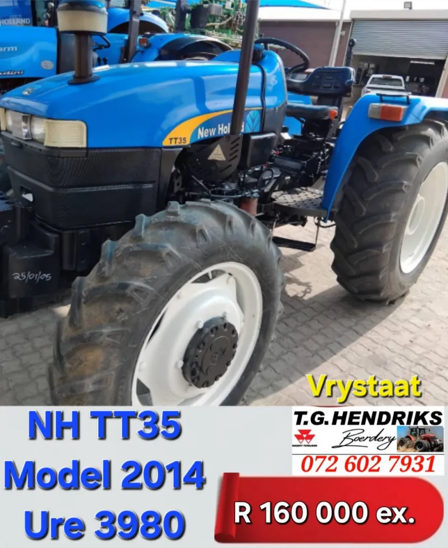 New Holland TT35 | 2014 Model | T.G Hendriks