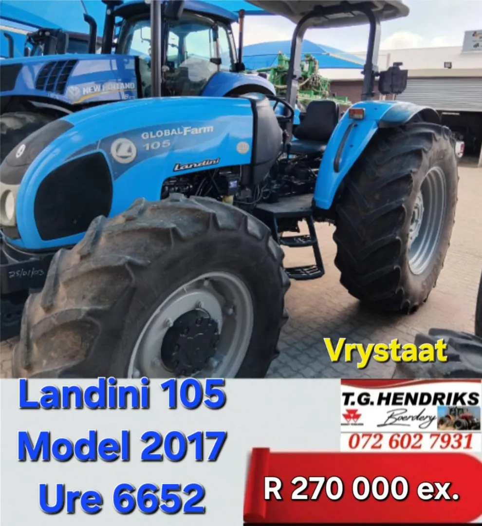 Landini 105 | 2017 Model | T.G Hendriks