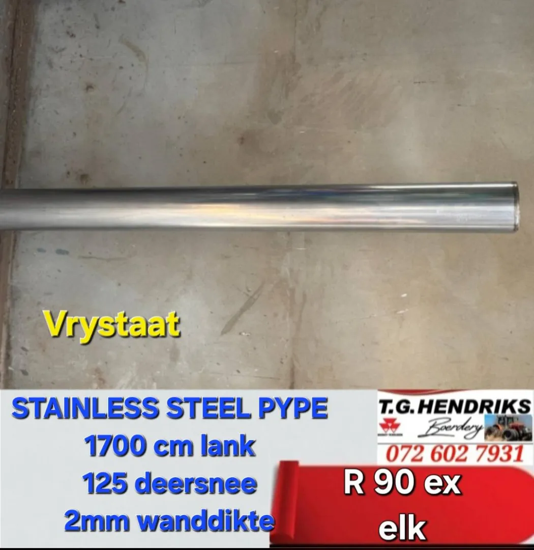 Stainless steel pype | T.G Hendriks