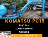 Komatsu PC15 | T.G Hendriks
