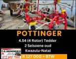 Pottinger 4.54 (4 Rotor) Tedder | T.G. Hendriks
