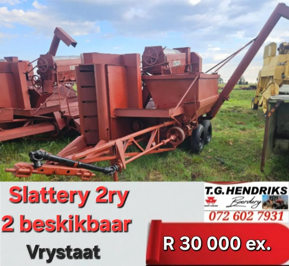 Slattery 2 ry | 2 Beskikbaar | T.G Hendriks