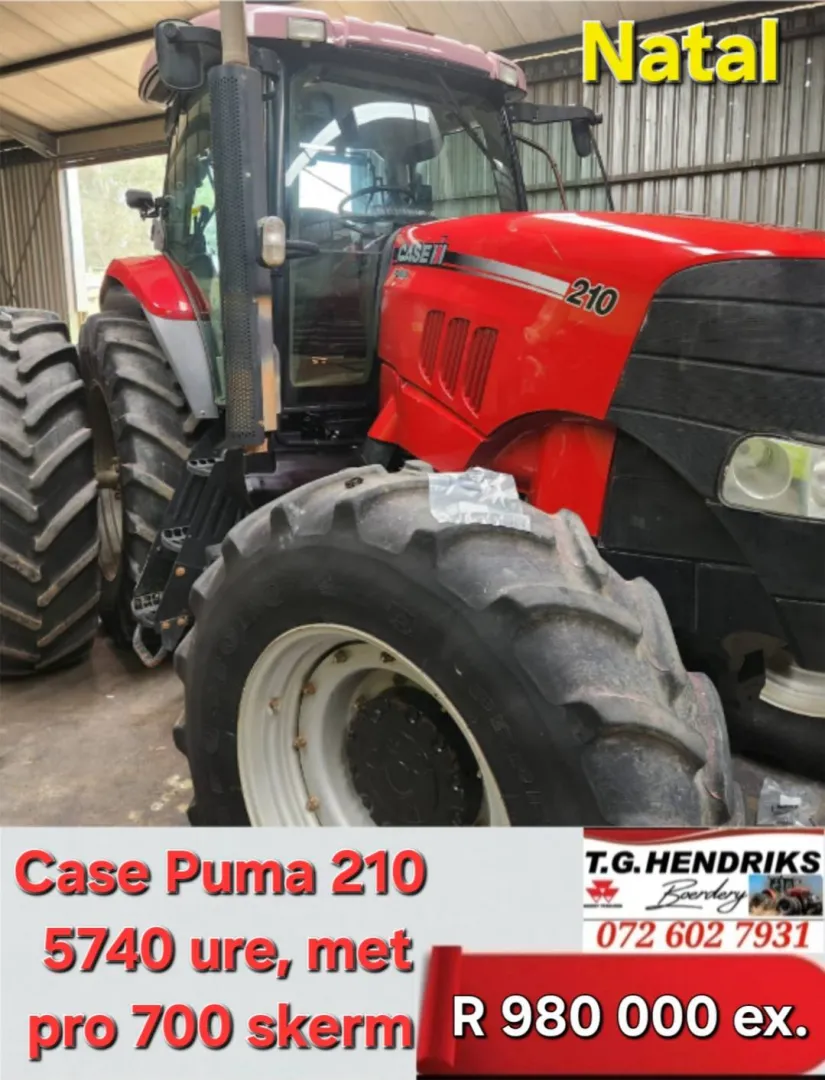 Case Puma 210 | T.G Hendriks