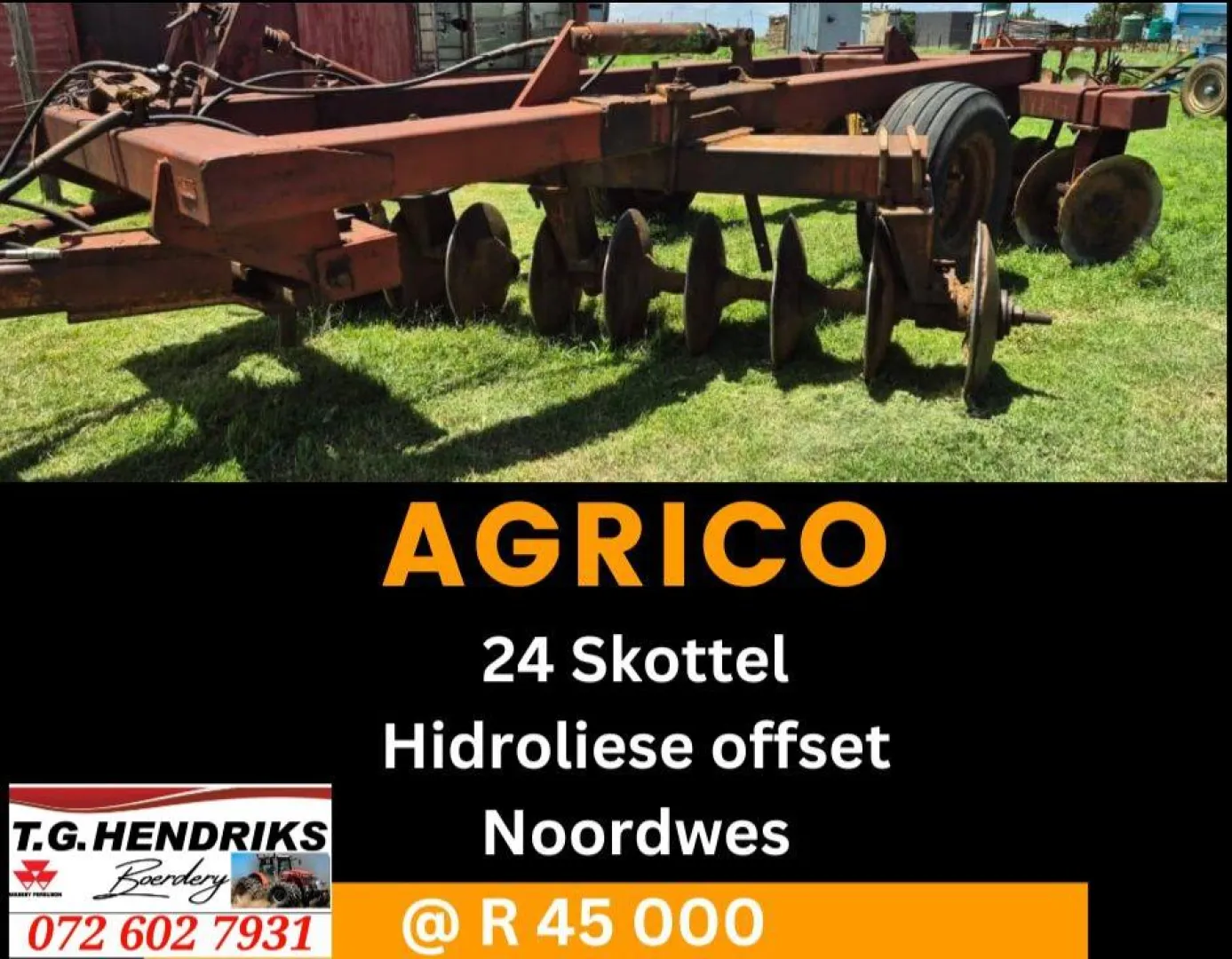 Agrico 24-Skottel | T.G Hendriks