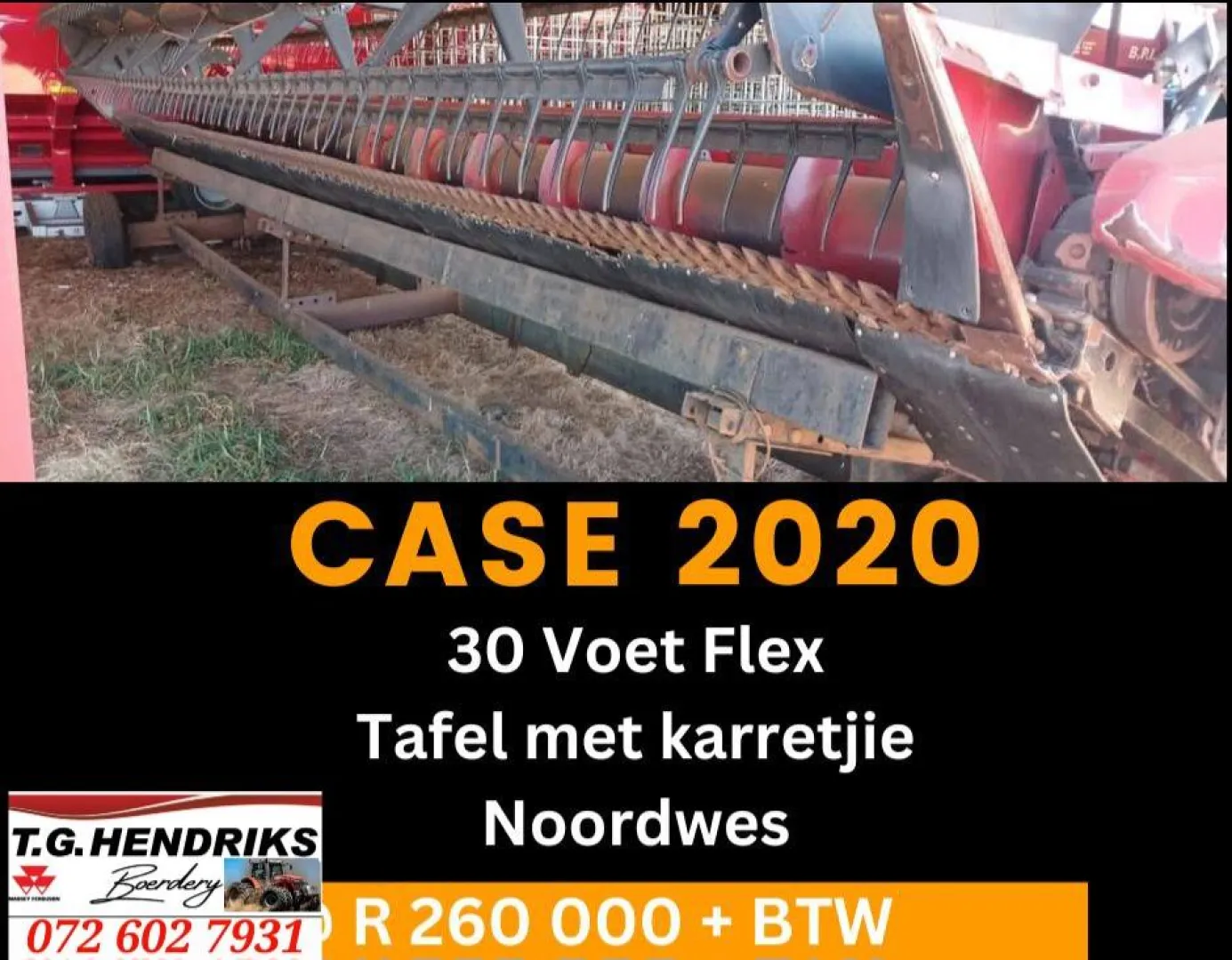 Case 2020 30-voet flex | T.G Hendriks
