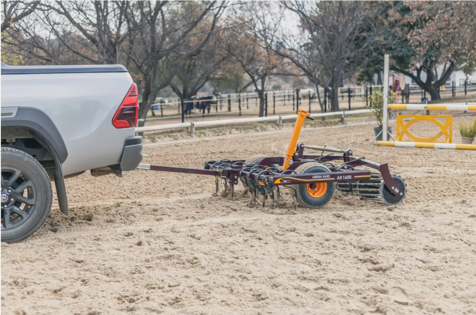 AR1800 arena rake | Radium Engineering