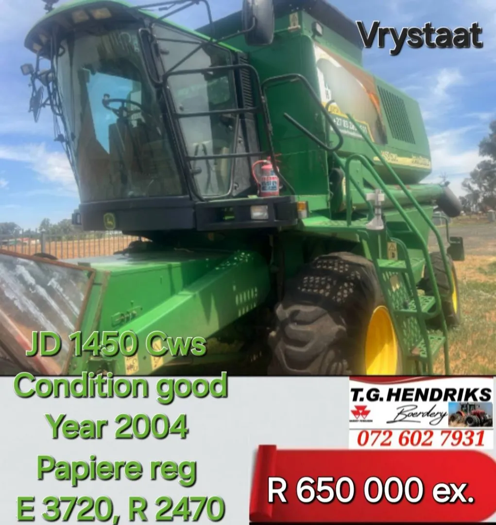 John Deere 1450 CWS | T.G Hendriks