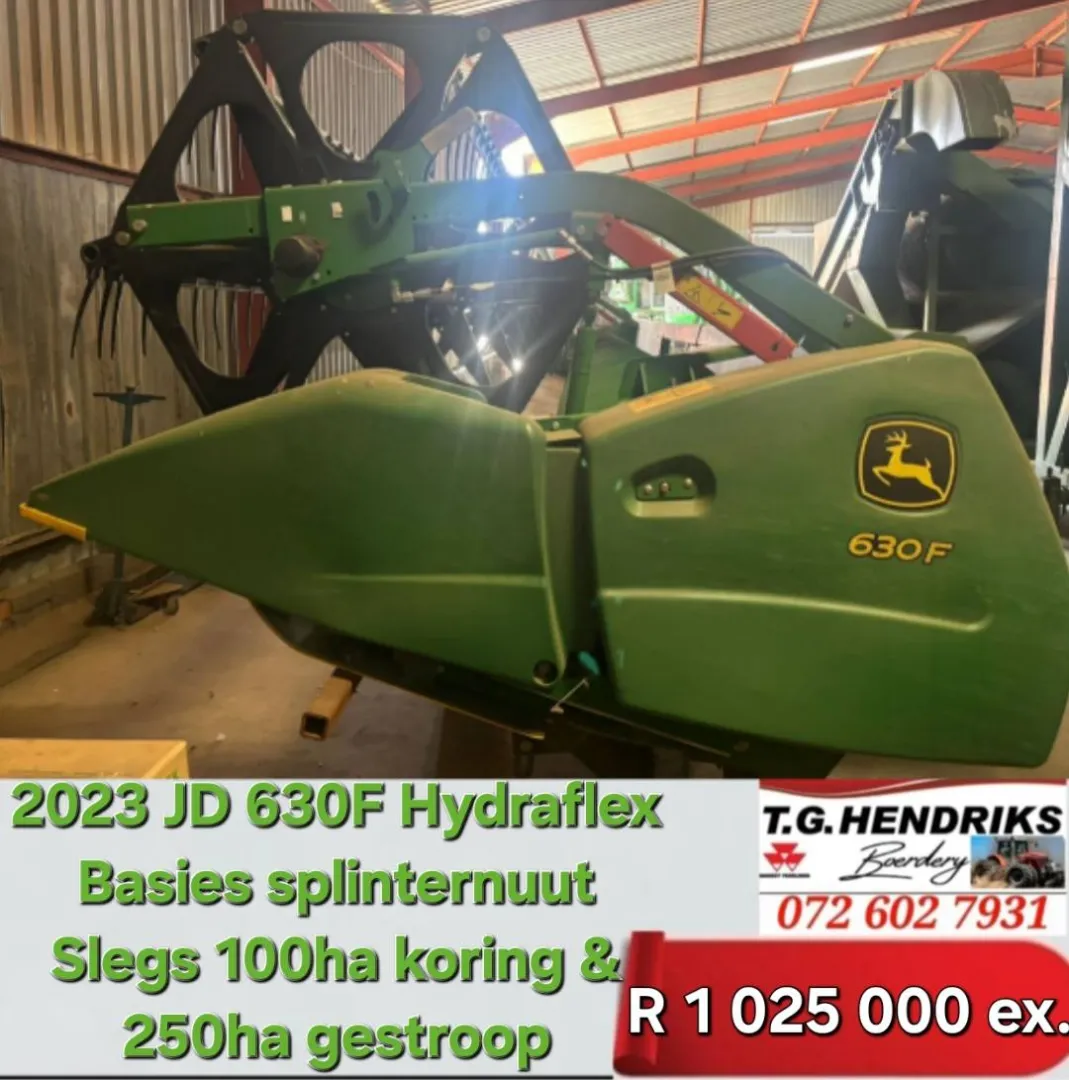2023 John Deere 630F Hydraflex | T.G Hendriks