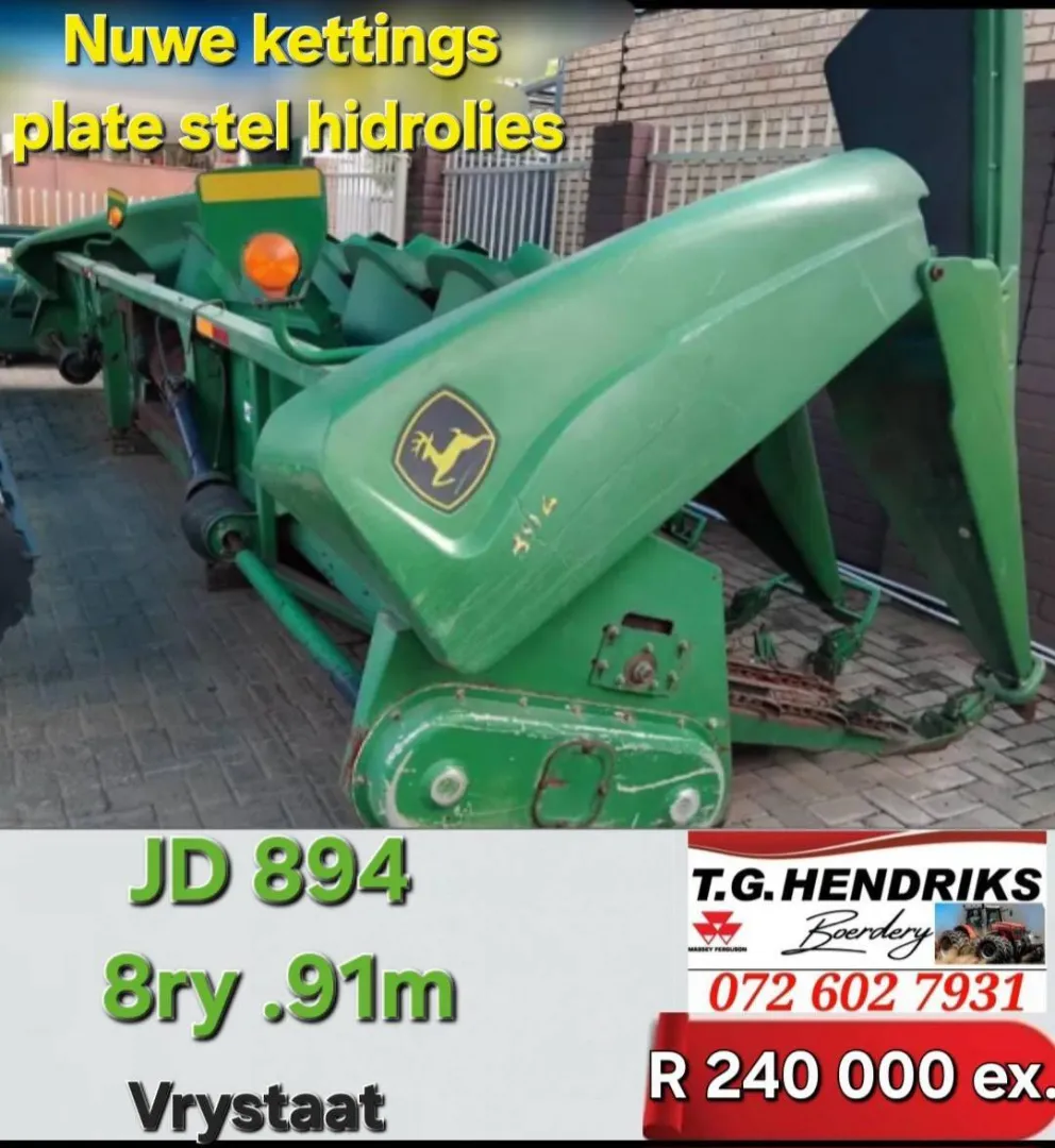 John Deere 894 8ry .91m | T.G. Hendriks