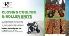 Closing coulter & roller units | Ripper Tillage Equipment