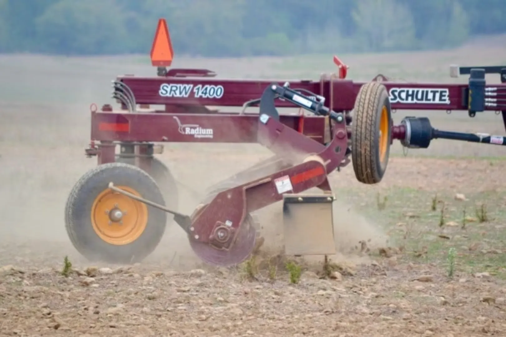 SRW1400 rock windrower | Radium Engineering