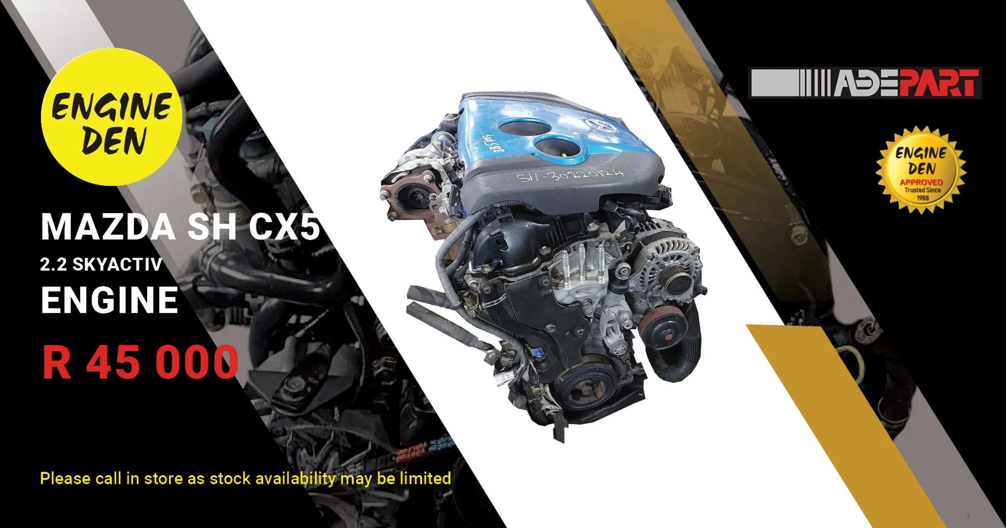 Mazda SH CX5 2.2 Skyactiv engine | Engine Den