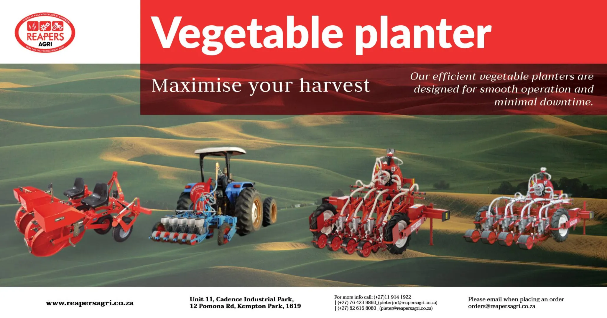 Maximise your harvest | Vegetable planters | Reapers Agri