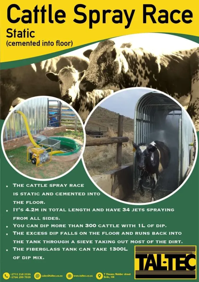 Cattle Main Frame and Jets only | Tal-Tec