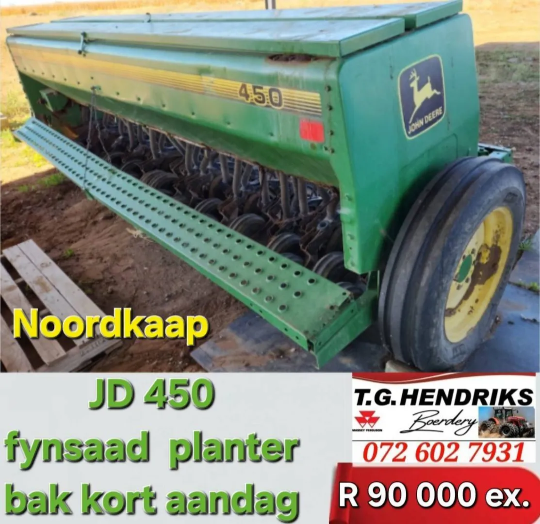 John Deere 450 fynsaad planter | T.G. Hendriks