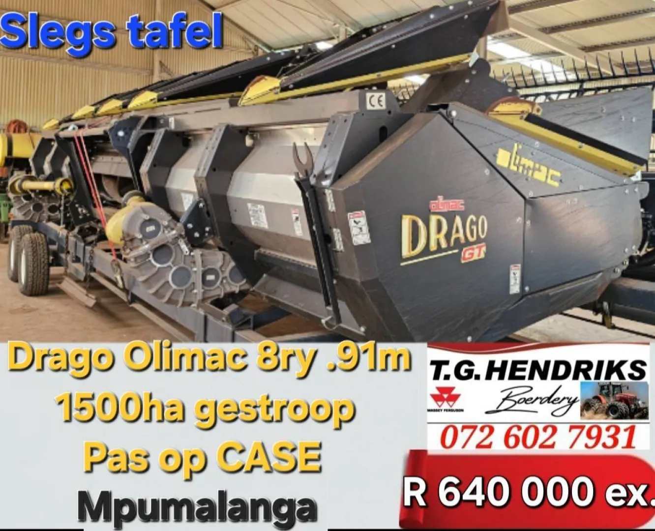 Drago Olimac 8ry.91m | T.G. Hendriks