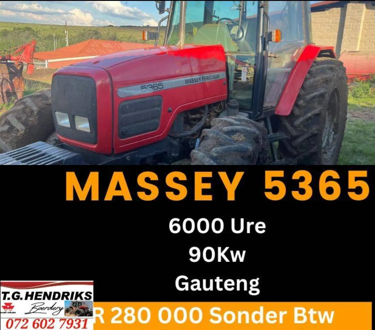 Massey 5365 | T.G. Hendriks