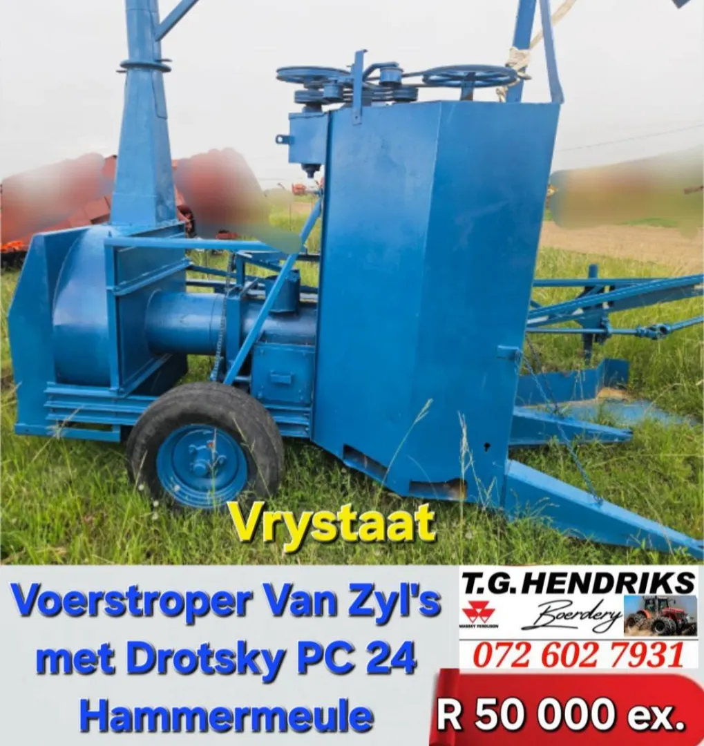 Voerstroper van Zyl's met Drotsky PC 24 | T.G. Hendriks