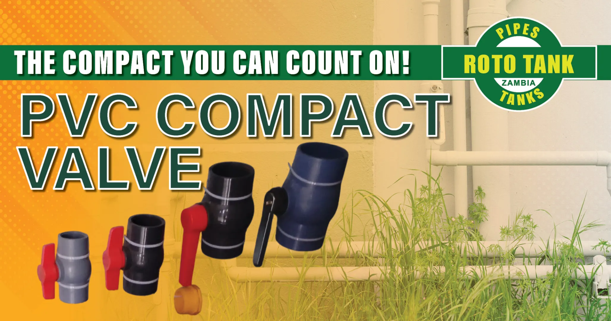 Reliable Control: PVC Compact Valve for Precision Flow! | Roto Tanks