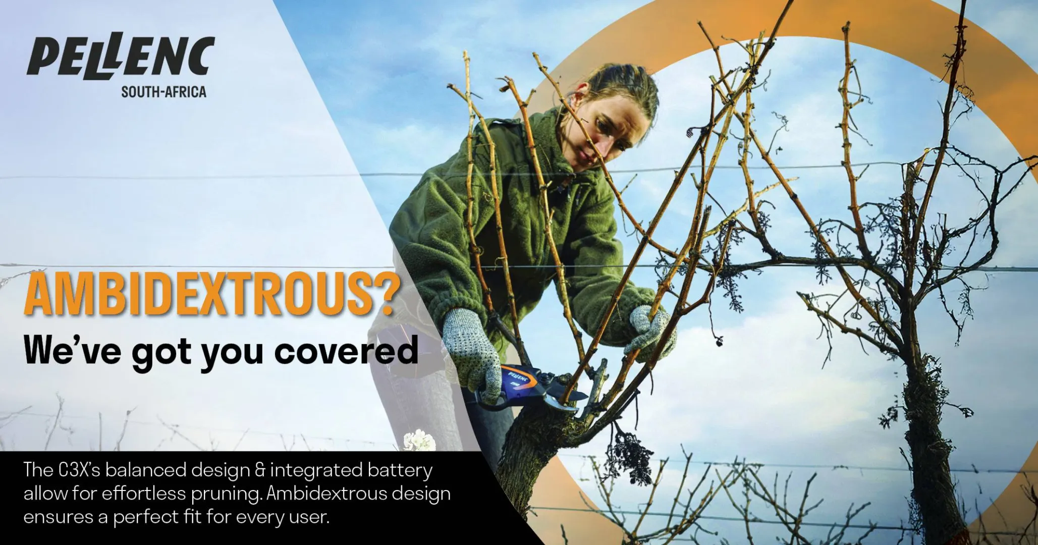 Effortless pruning for every user | Pellenc South Africa