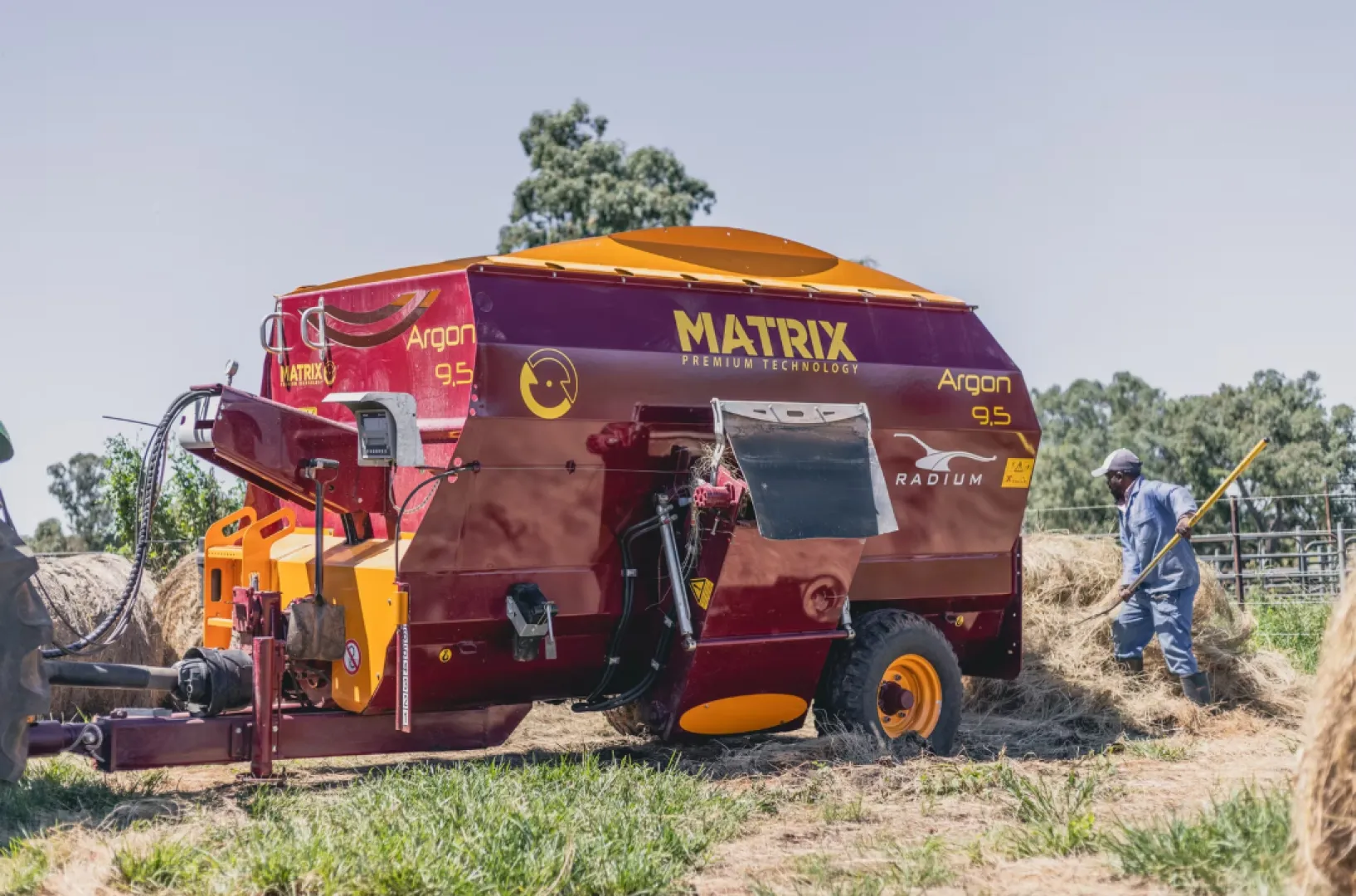 MFA009 Horizontal feed mixer | Radium Engineering