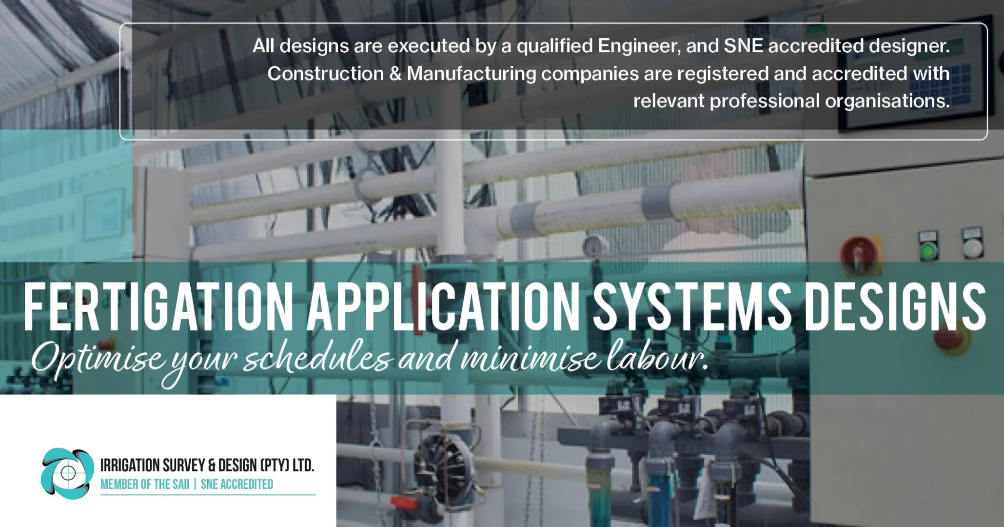 Fertigation application systems designs | Irrigation Survey &amp; Design