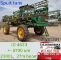 John Deere 4630 Spuit Tans | T.G. Hendriks