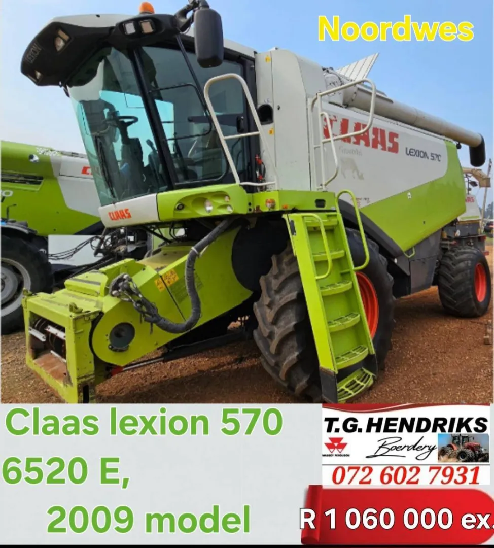 Claas Lexion 570 6520 E | T.G. Hendriks