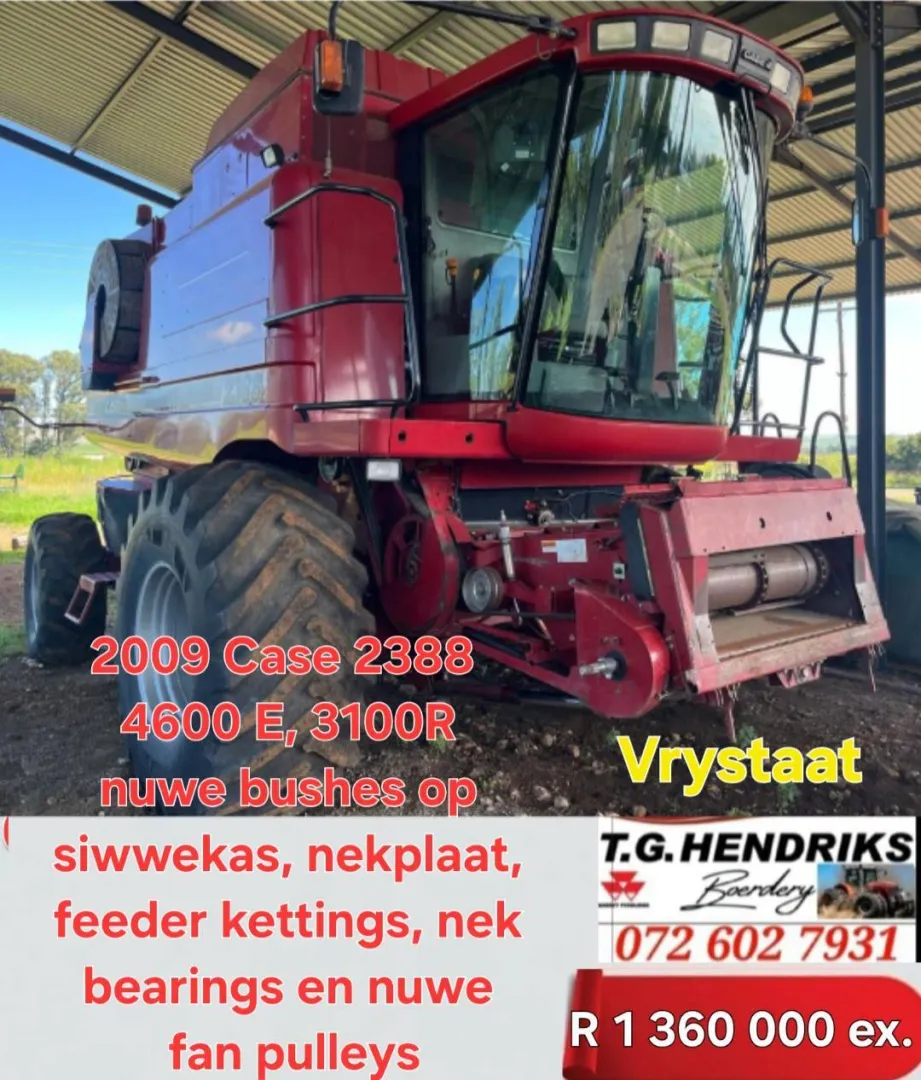 2009 Case 2388 4600 E / 3100R | T.G. Hendriks