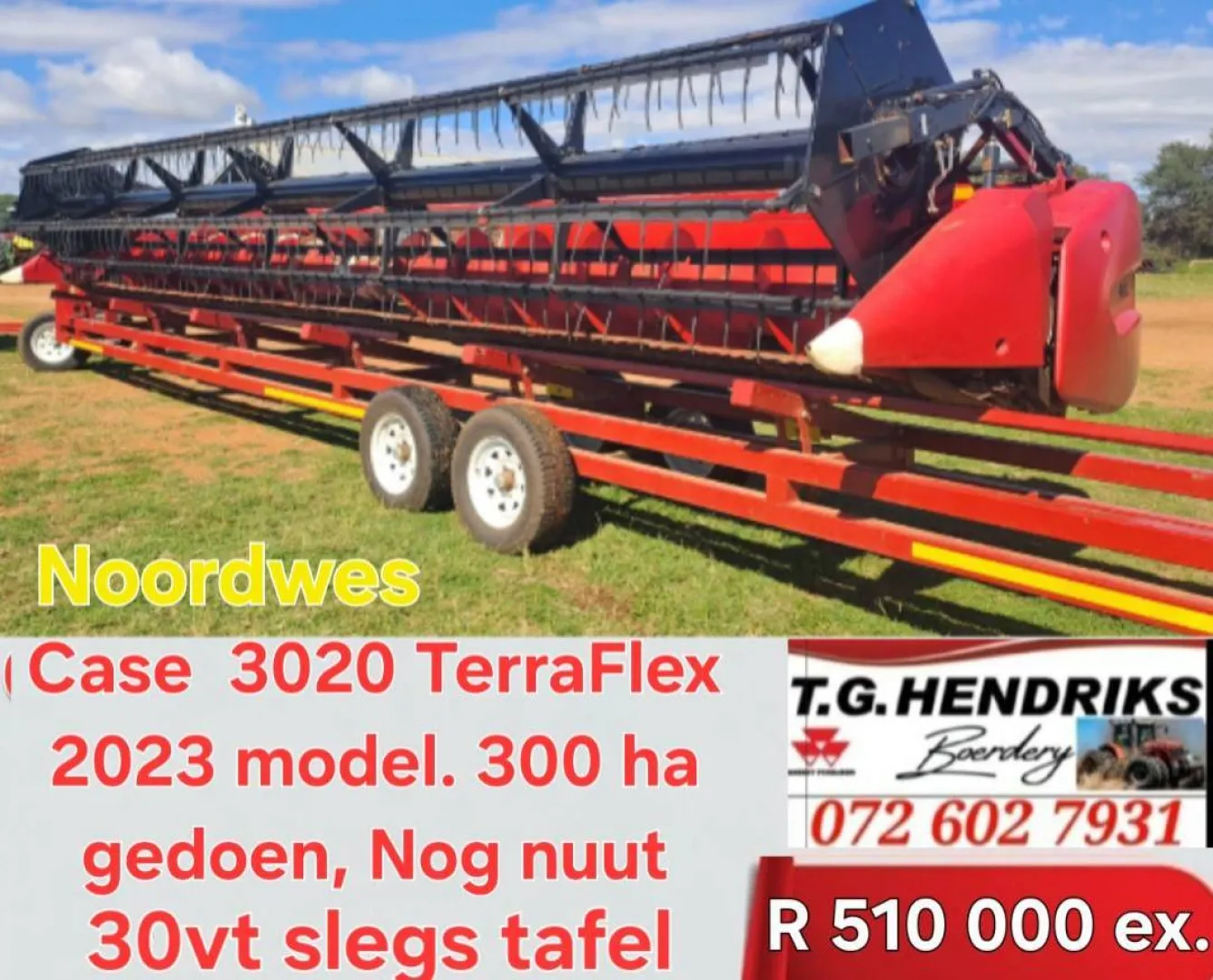 Case 3020 Terra Flex 2023 Model | T.G. Hendriks